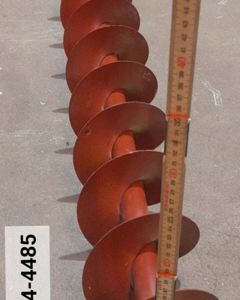 Worm gear pair d135 1.00m left for SE25/40 red M&M